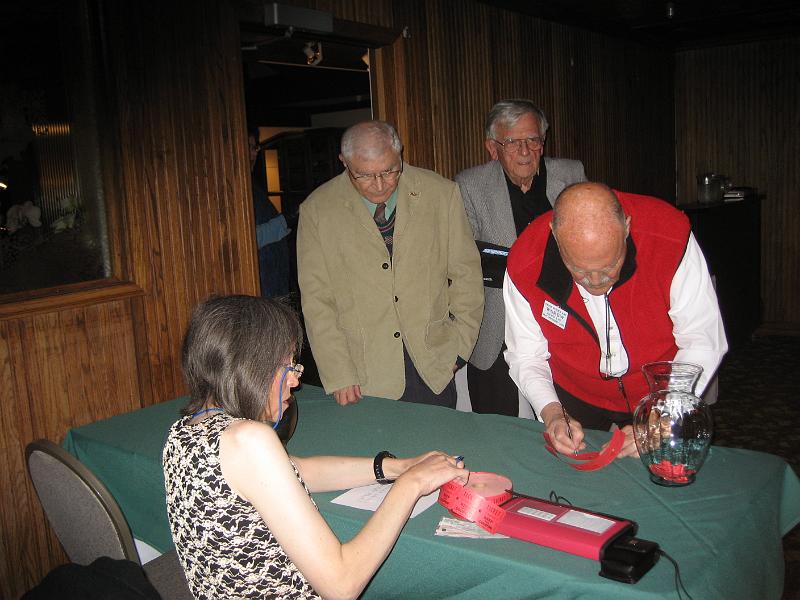 IMG_1296.JPG - Diana Feinberg AI6DF with Demetrius Hatzeson AD6QU, Herb Clarkson KM6DD, and Herb Epp W6RBW