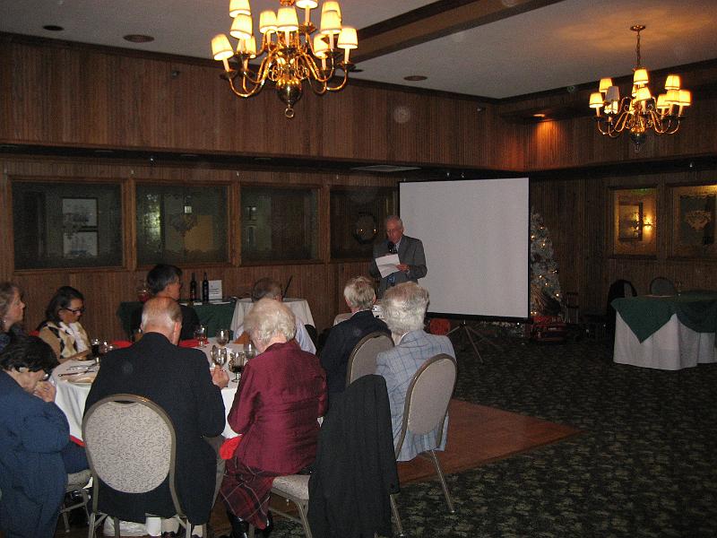 IMG_1320.JPG - Jeff Wolf K6JW recognizing 2011 club accomplishments