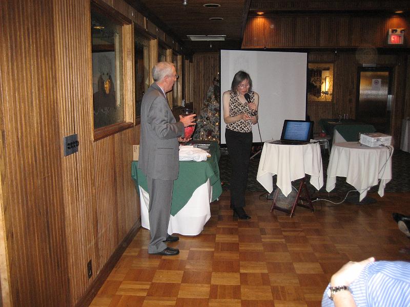 IMG_1327.JPG - Raffle prizes awarded by Jeff Wolf K6JW and Diana Feinberg AI6DF