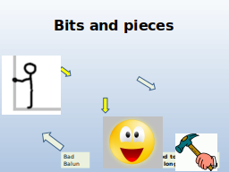 Bits and pieces