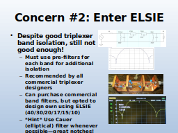 Concern #2: Enter ELSIE