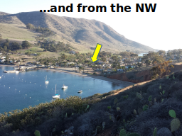 …and from the NW