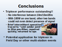 Conclusions